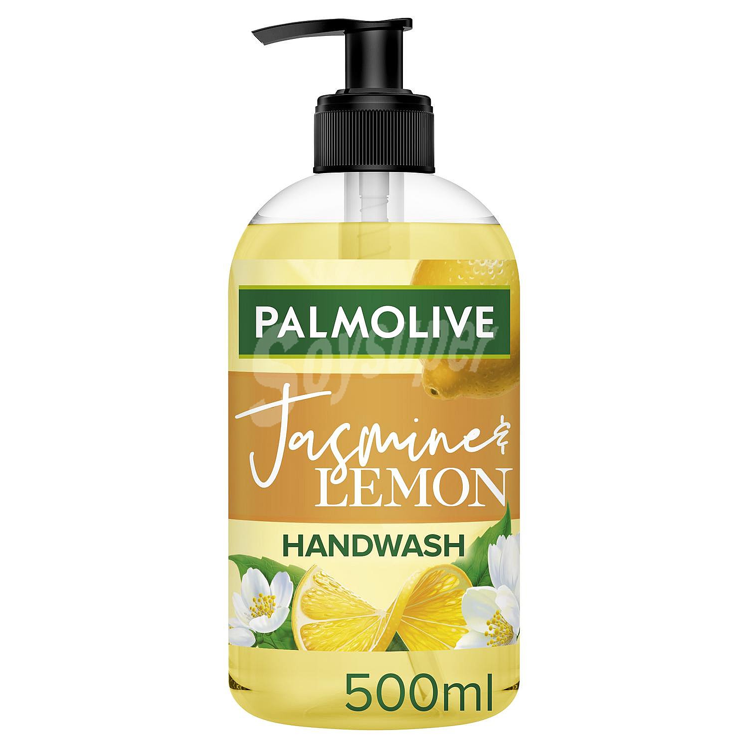 Jabón de manos líquido con aroma a jazmín y limón 91% ingredientes origen natural Botanical Dreams Palmolive