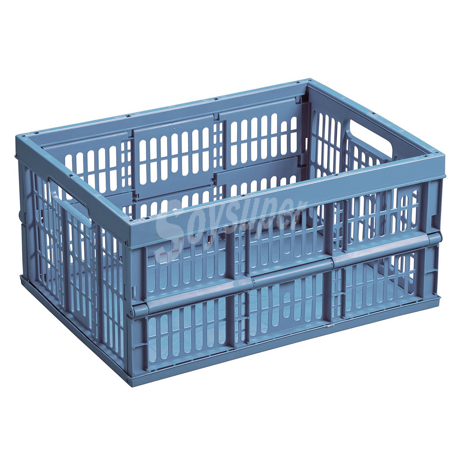 Caja Plegable Polipropileno - Azul