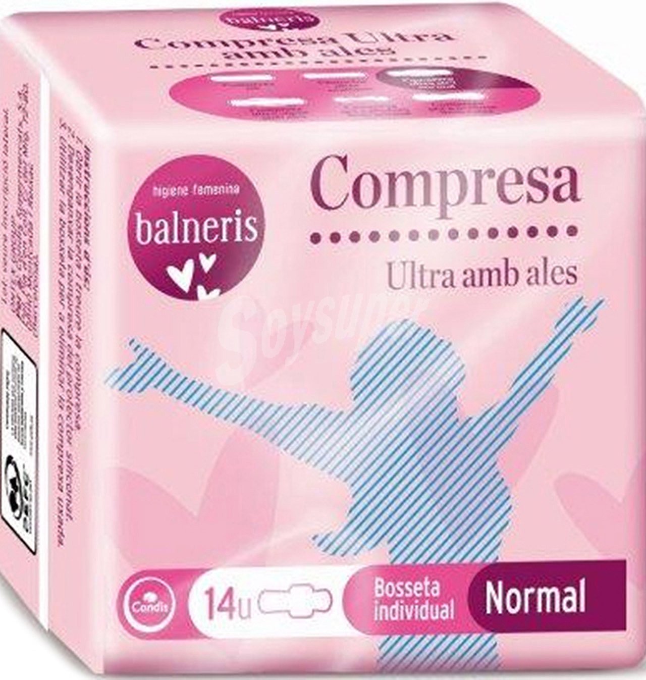 Compresa balneris alas normal