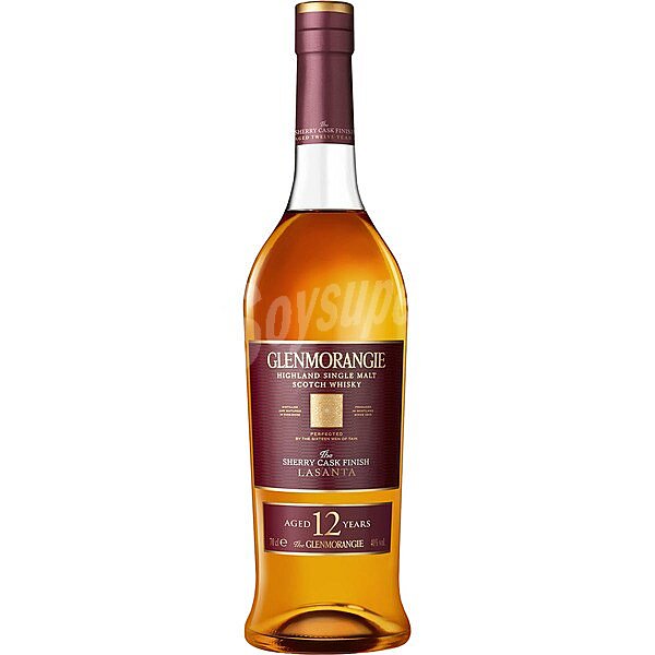 La Santa whisky escocés 12 años botella 70 cl