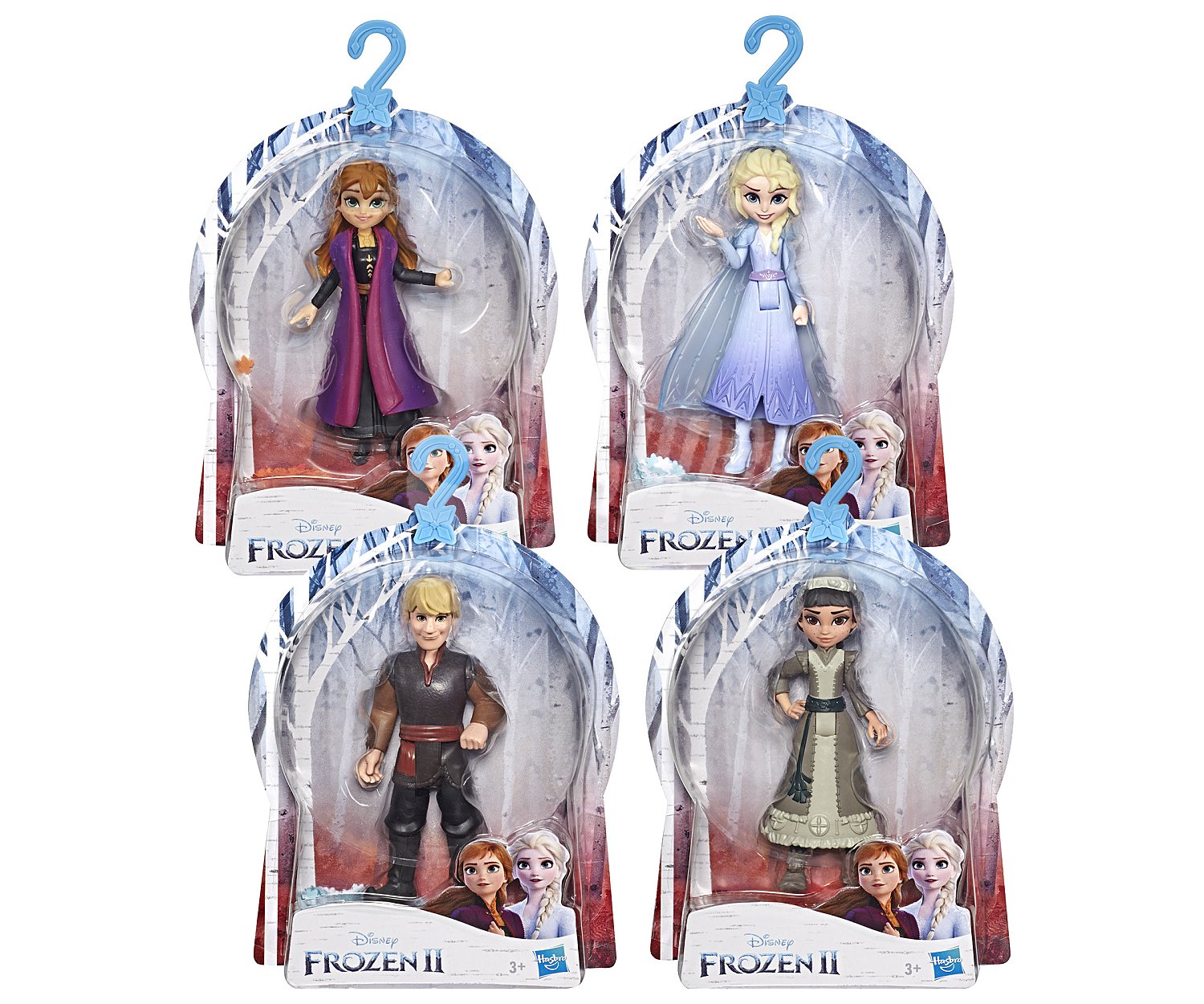 Surtido de minimuñecas articuladas personajes Frozen 2, disney