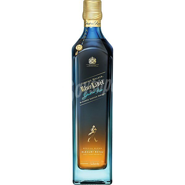 Blue Label whisky blended Grost & Rare botella 70 cl