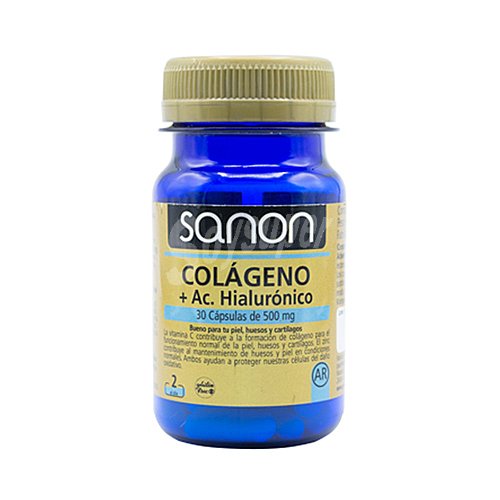 Sanon Complemento alimenticio a base de colágeno y ácido hialurónico sanon