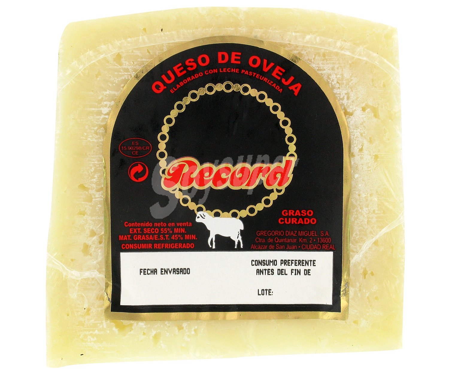 Queso de oveja curado