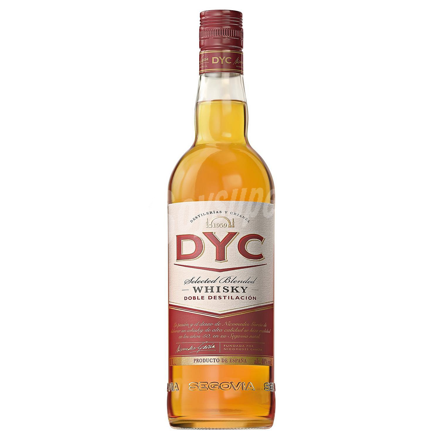 Whisky blended de 5 años con doble destilación