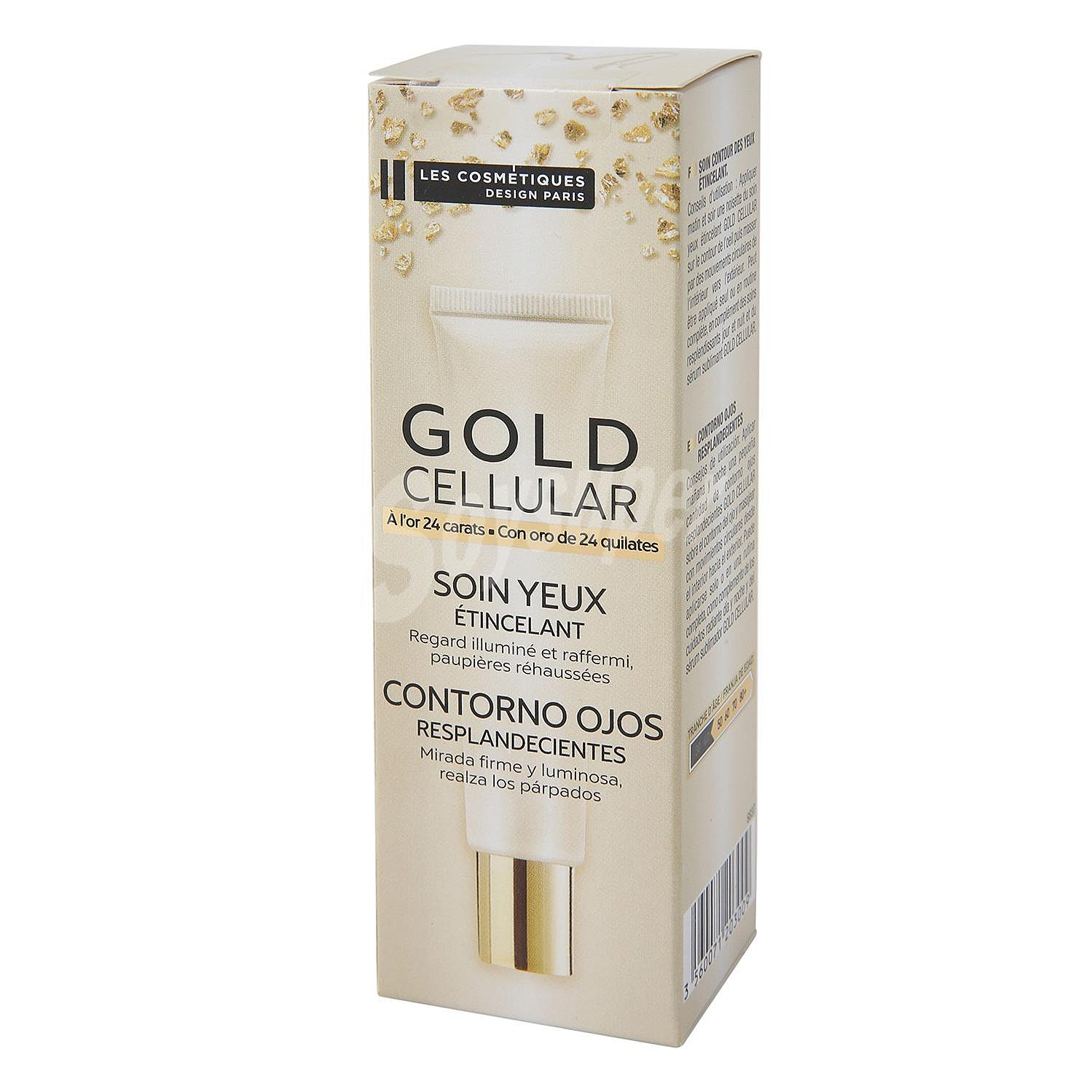 Contorno de ojos Gold Cellular Les Cosmetiques