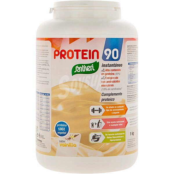 Vigor Sport Protein 90 sabor vainilla envase 1 kg