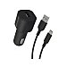 Cargador de coche + cable Usb a Tipo C muvit, 12W, 3A, longitud 1,2m