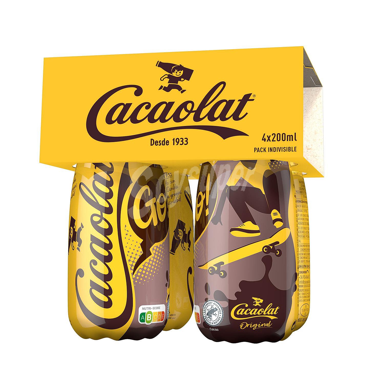 Batido de cacao Original Cacaolat sin gluten