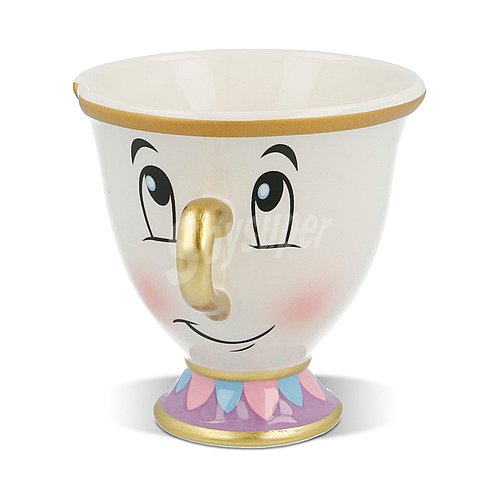 Taza replica de Chip de La bella y la bestia de cerámica y capacidad de , disney