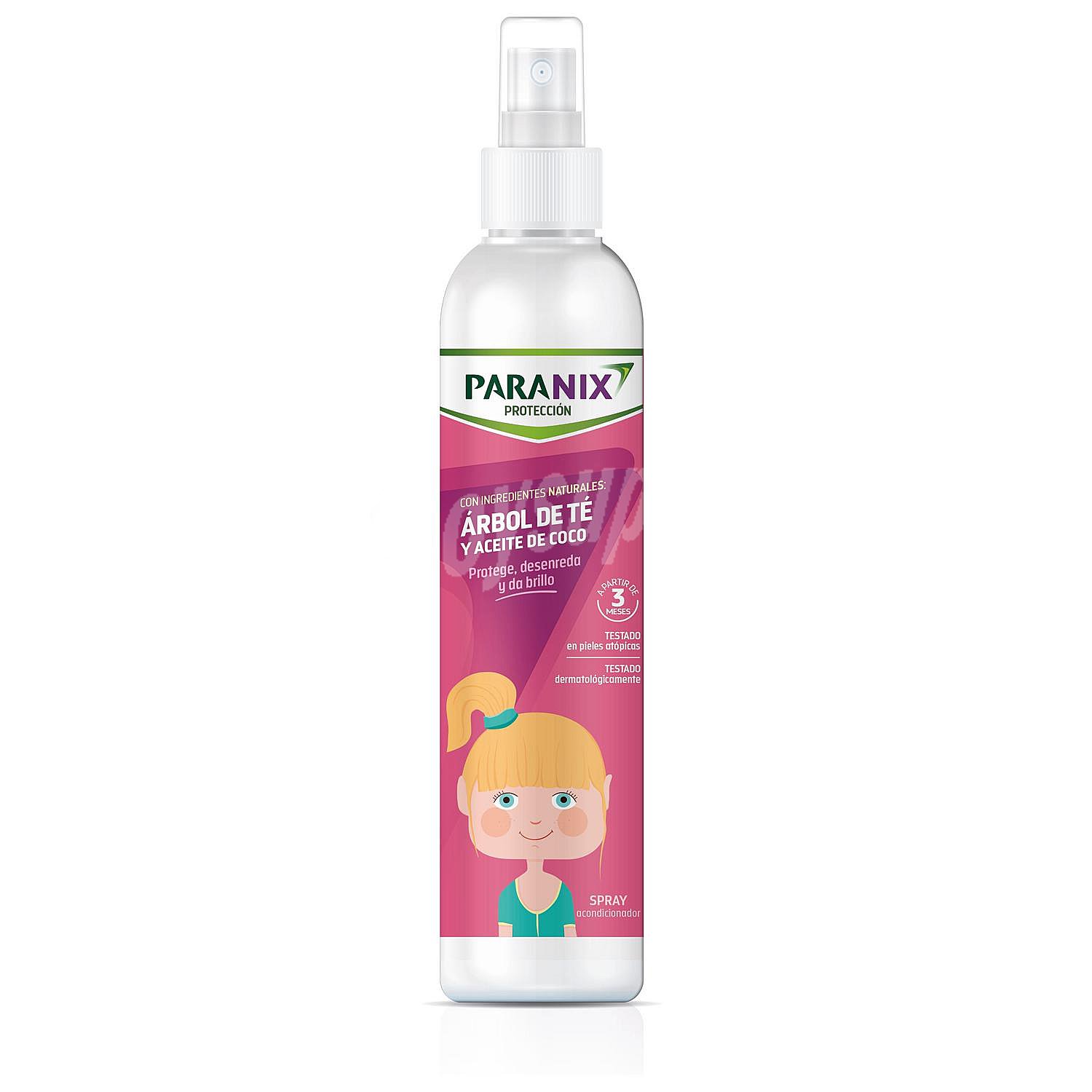 Spray antipiojos árbol de té y aceite de coco Paranix