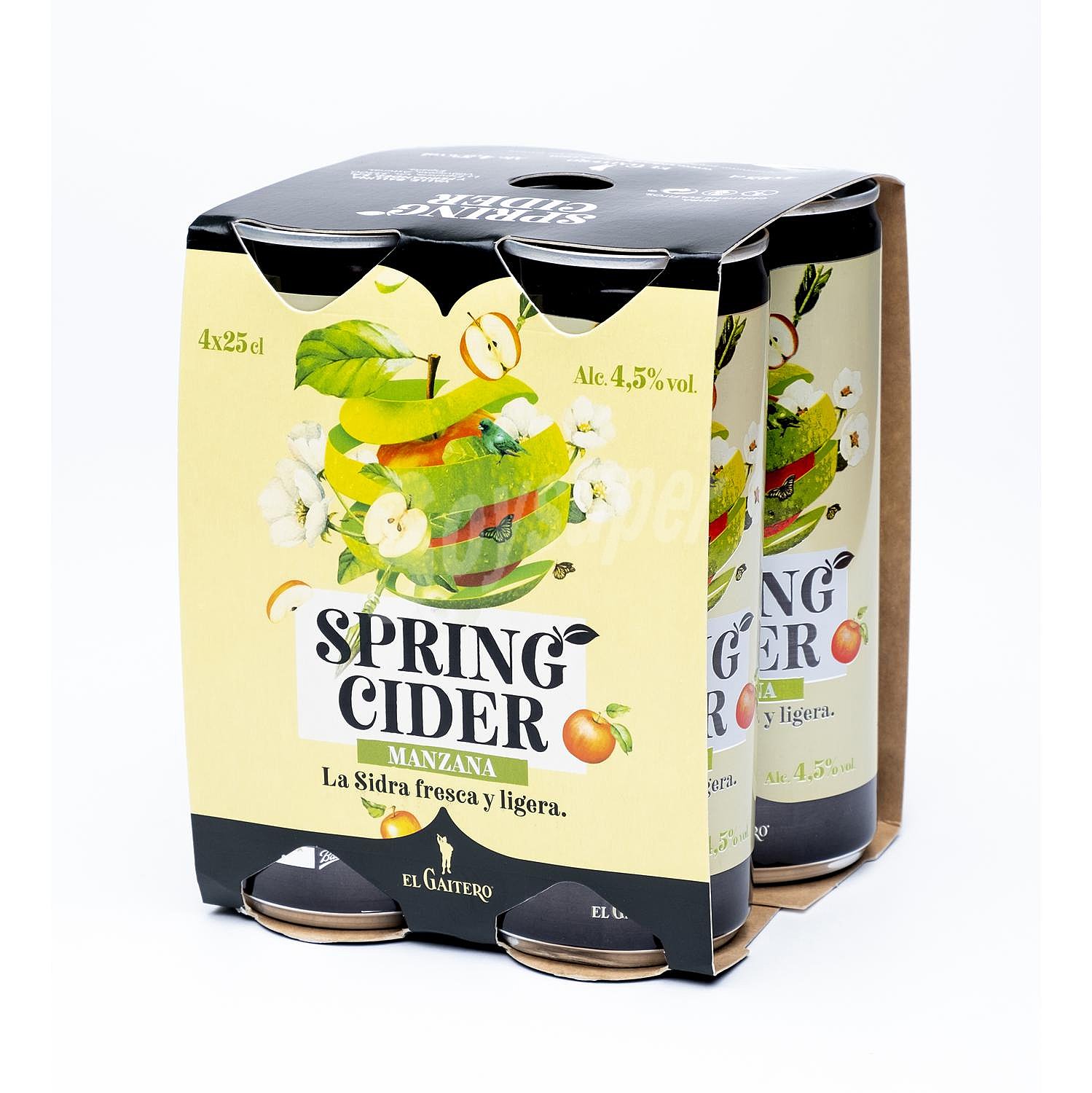 Cider El Gaitero Spring Cider sabor manzana