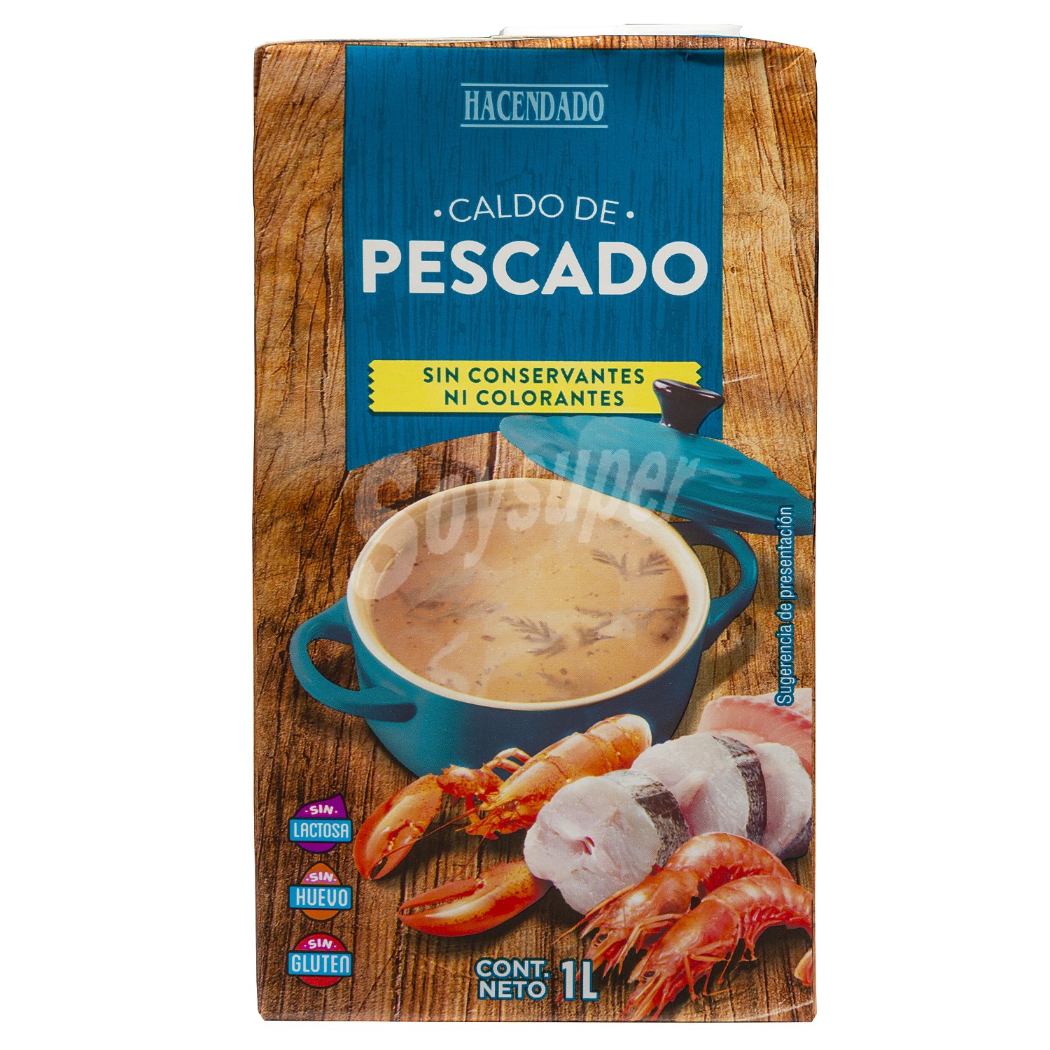 Caldo liquido pescado