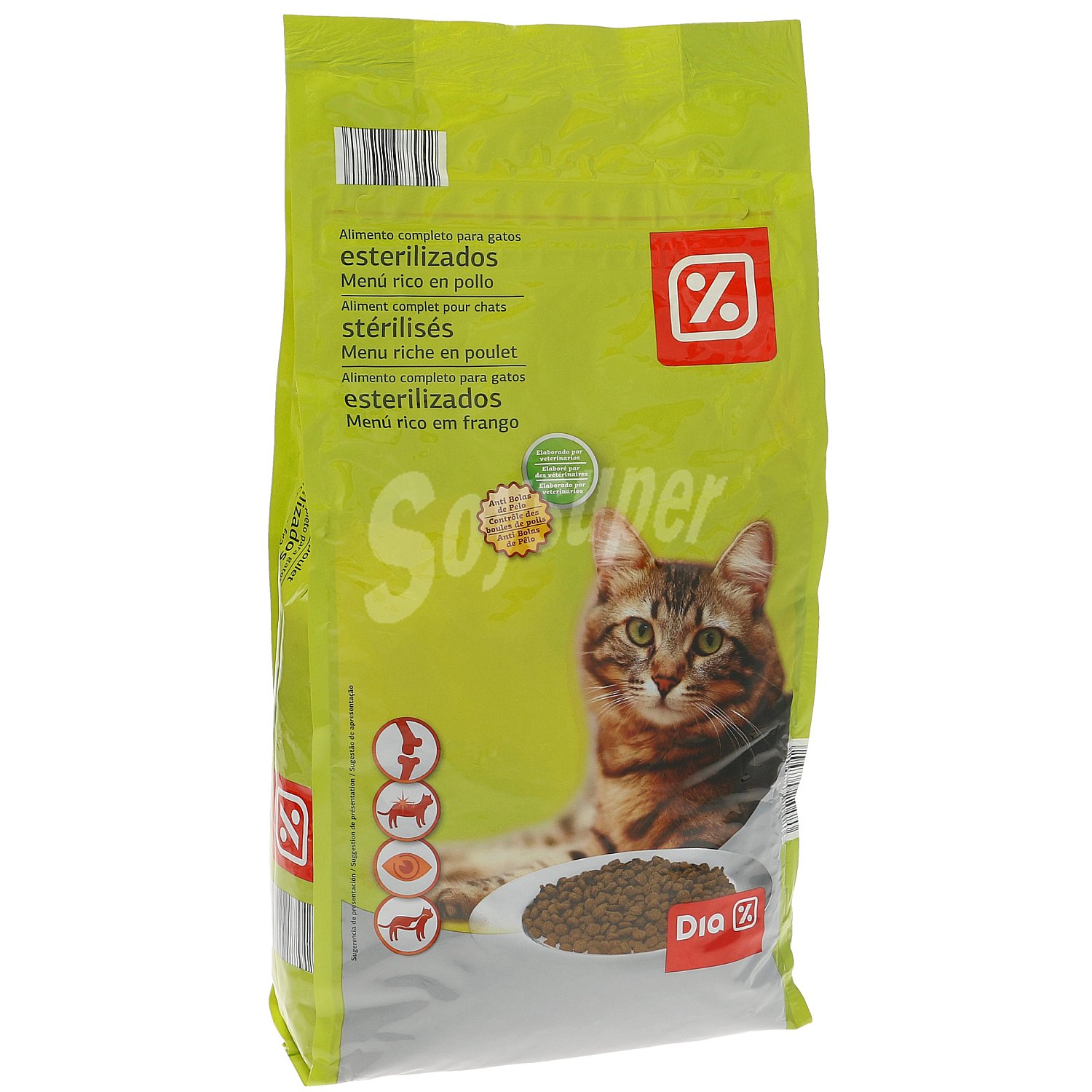 Alimento para gatos esterilizados