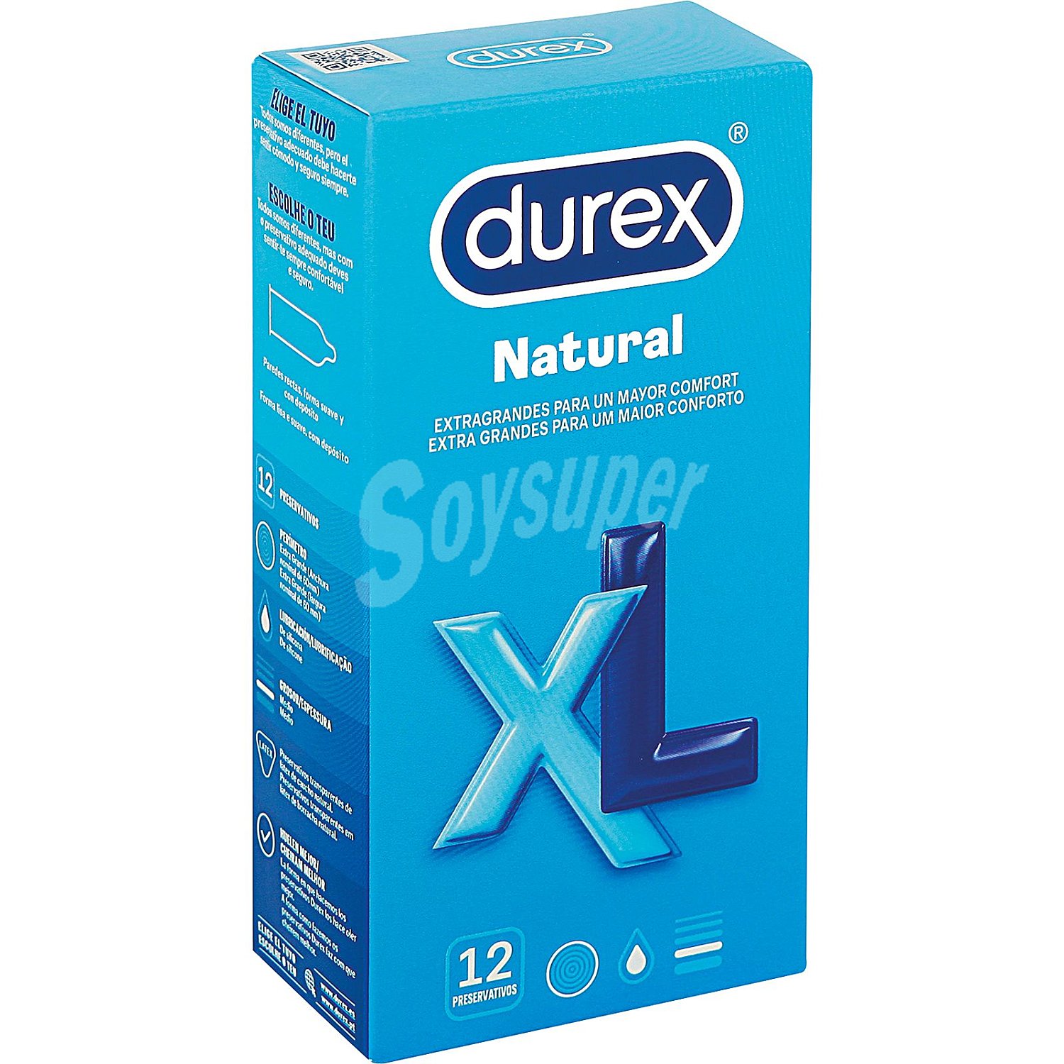 Preservativos natural xl