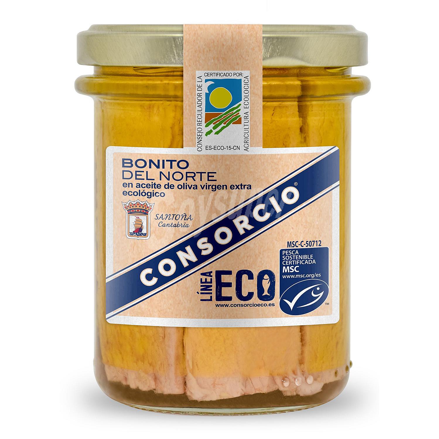 Bonito en aceite de oliva virgen extra Ecológico Consorcio