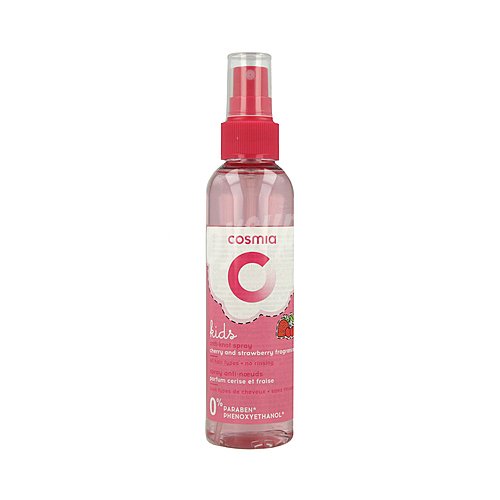 Cosmia Acondicionador en spray con acción anti-nudos y perfume a fresa y cereza cosmia Kids