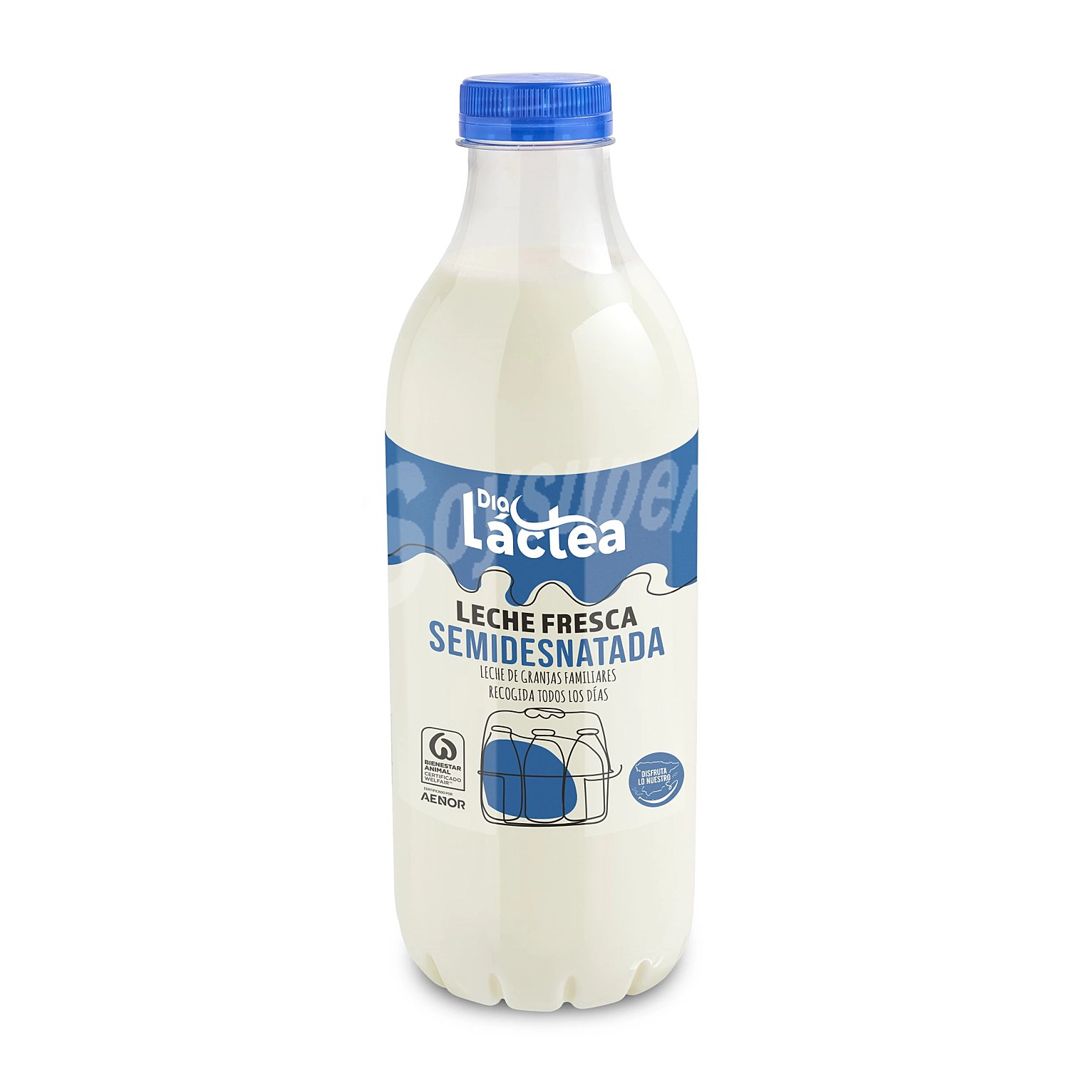 Leche fresca semidesnatada Dia Láctea