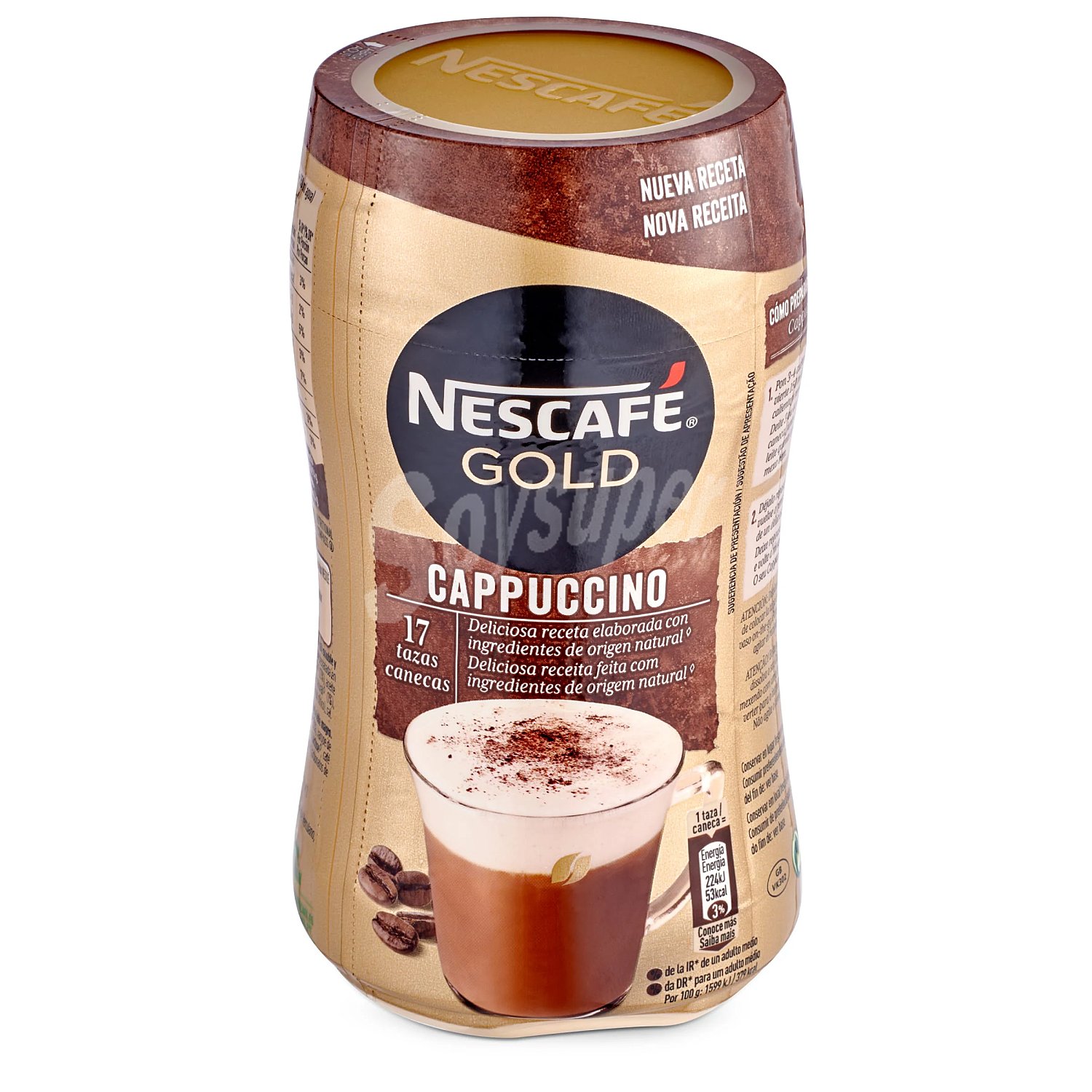 Café soluble Cappuccino nescafé gold