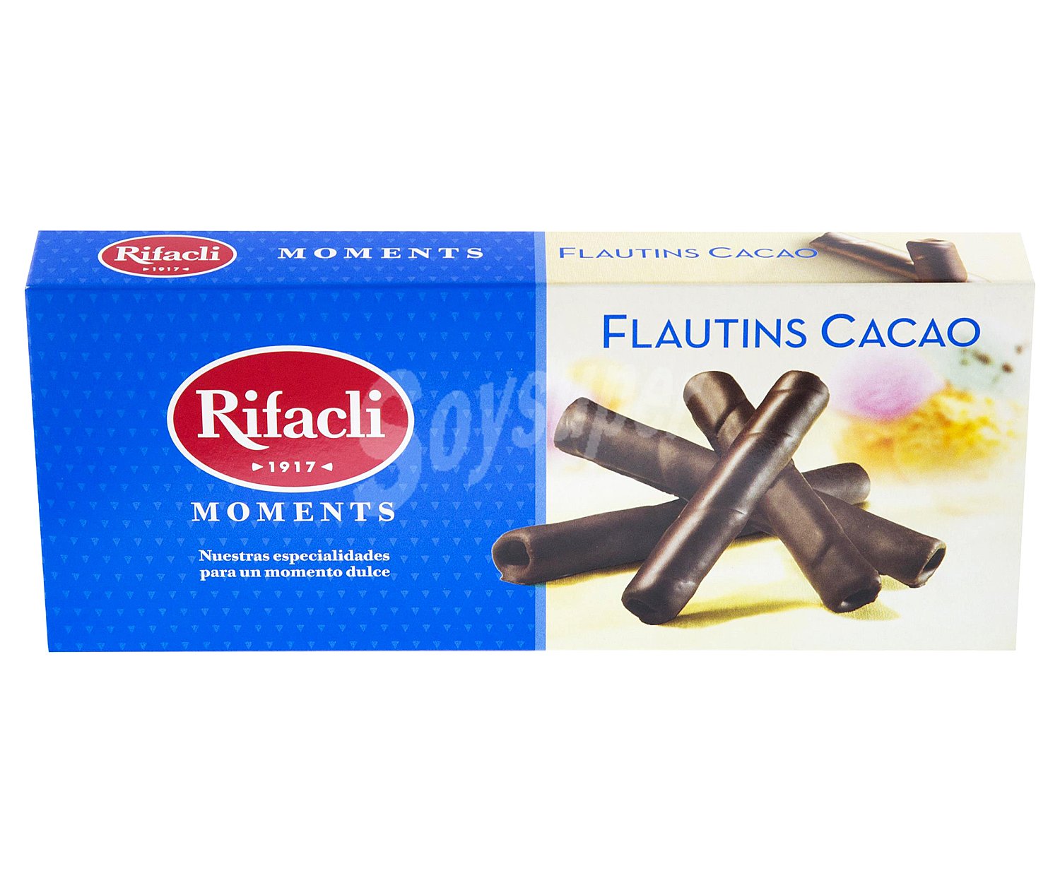 Rifacli Barquillos Flautins bañados al cacao rifacli