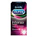 Durex Preservativos lubricados con puntos, estrías y gel estimulante durex Intense orgasmic