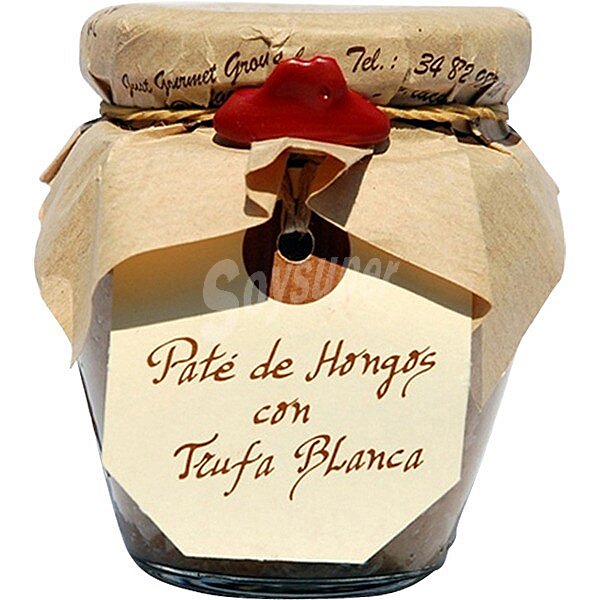 Paté de hongos con trufa blanca