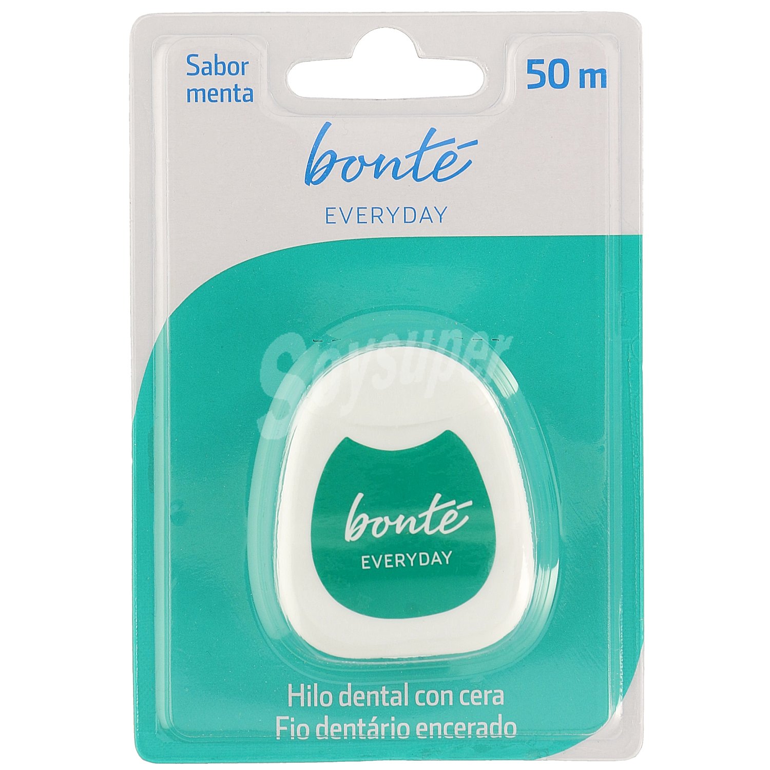 Seda dental menta y cera Bonté Everyday blister 50 M