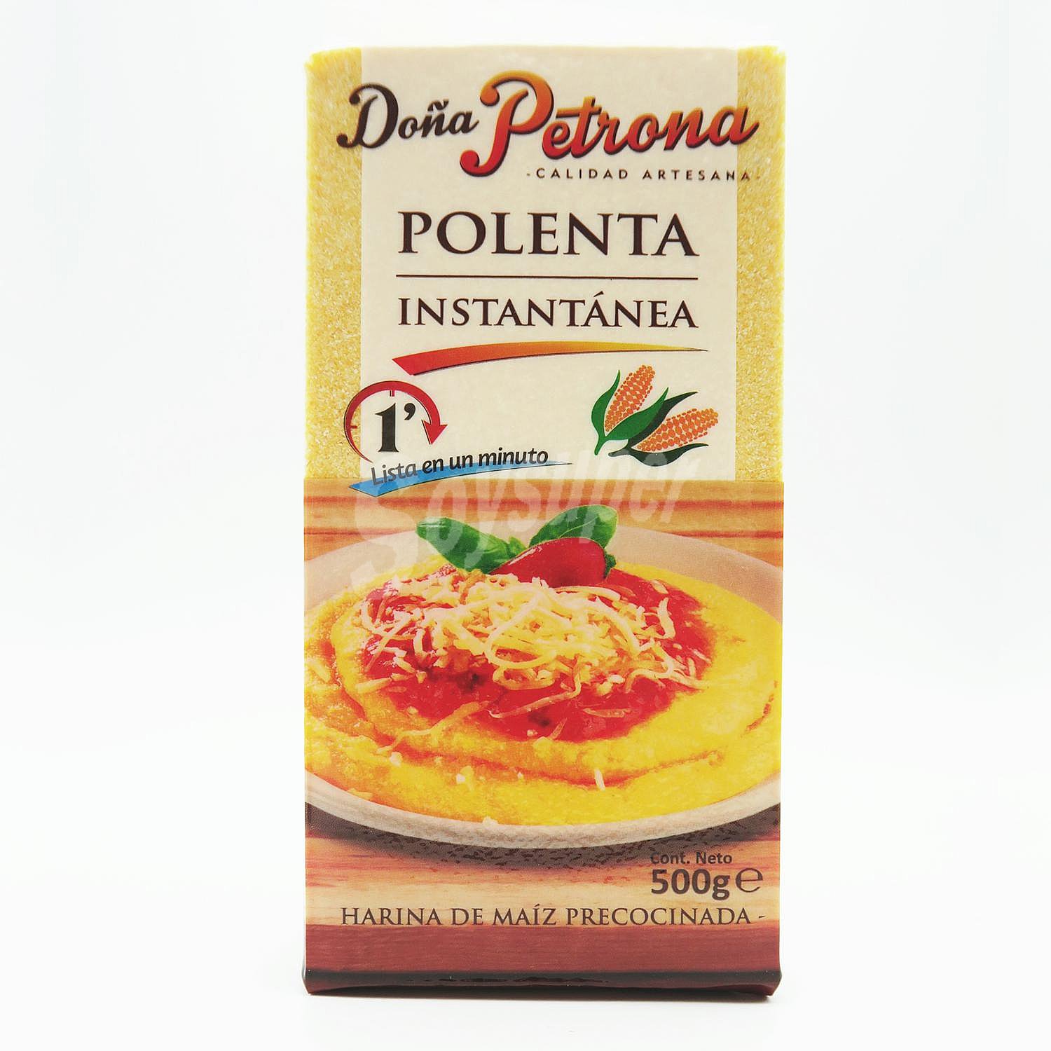 Polenta (harina de maíz precocinada)