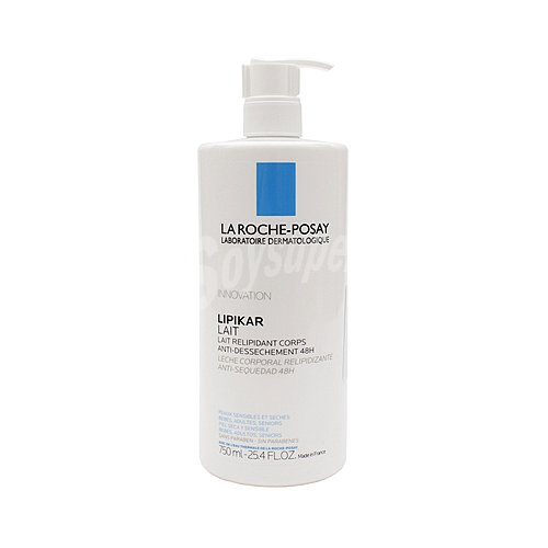 LA roche posay Leche corporal hidratante, relipidizante y anti-sequedad, para pieles secas y sensibles LA roche posay Lipikar