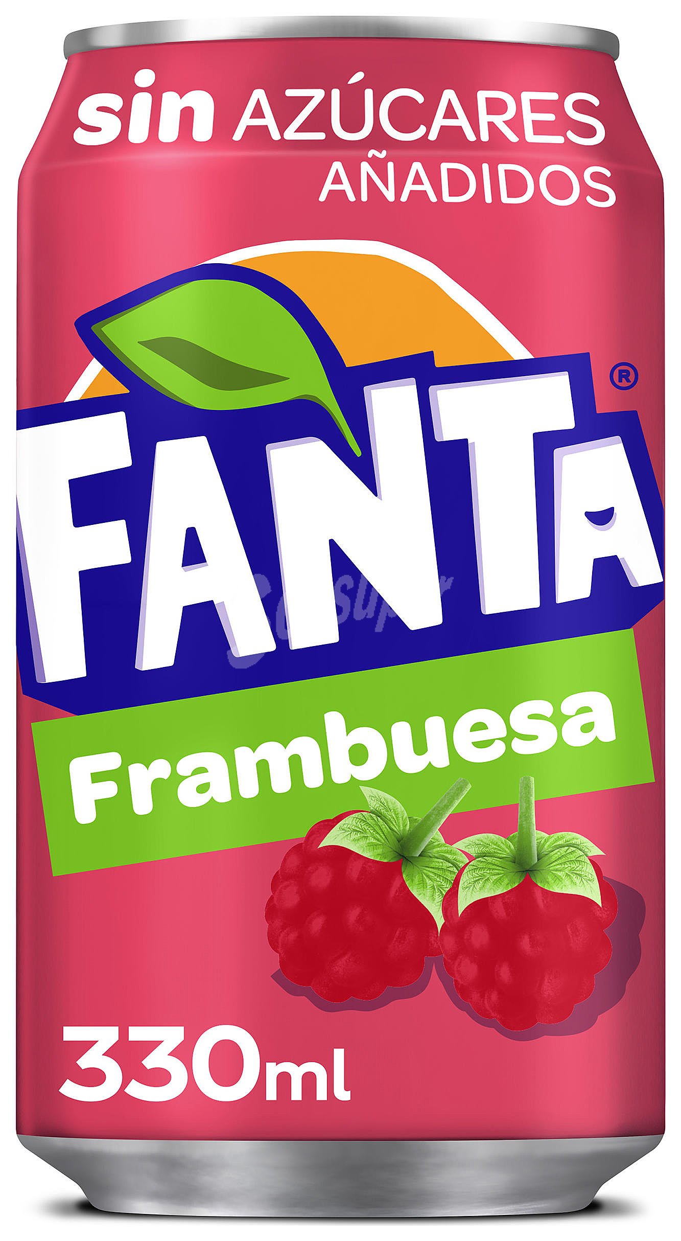 Refresco de frambuesa sin azúcares añadidos