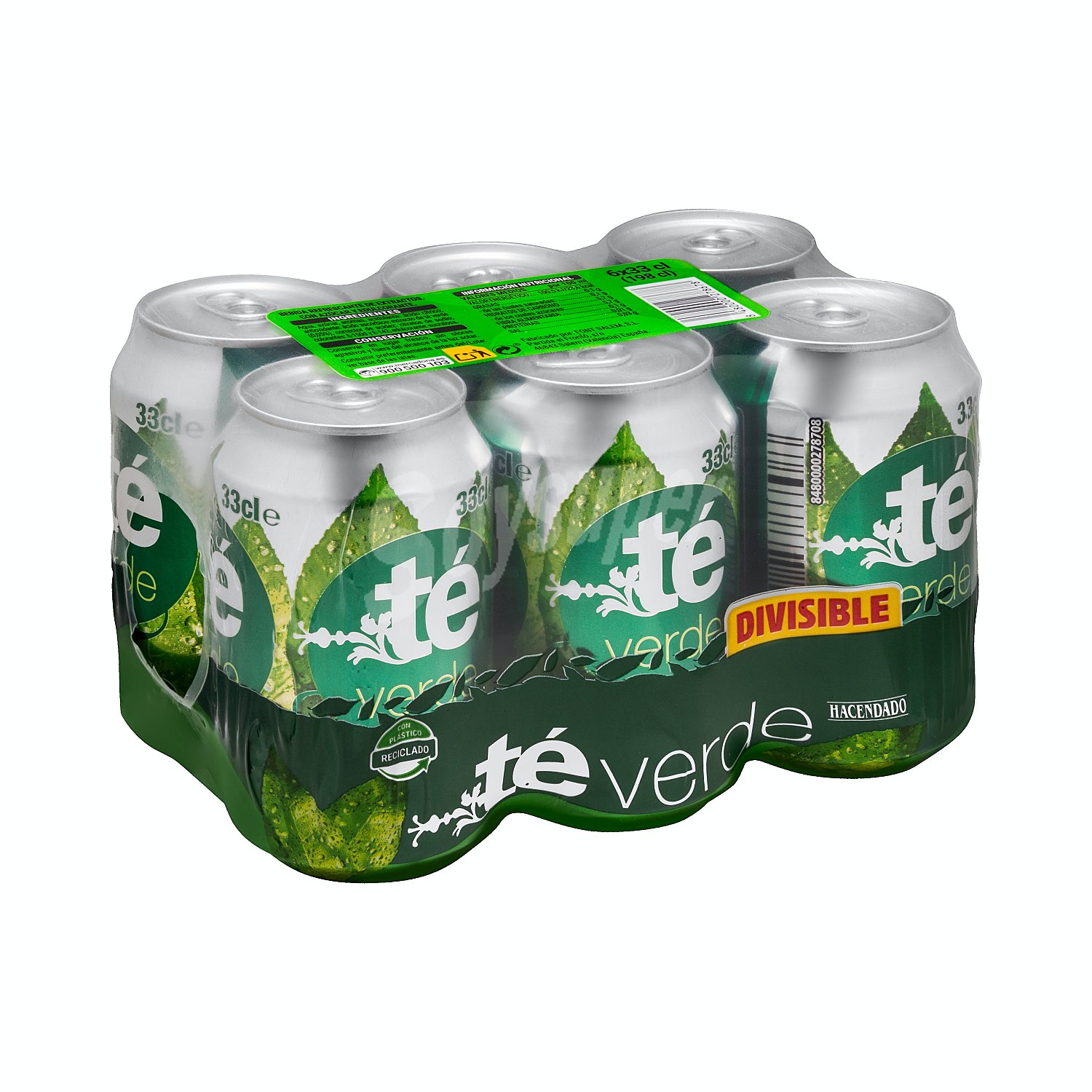 Refresco té verde