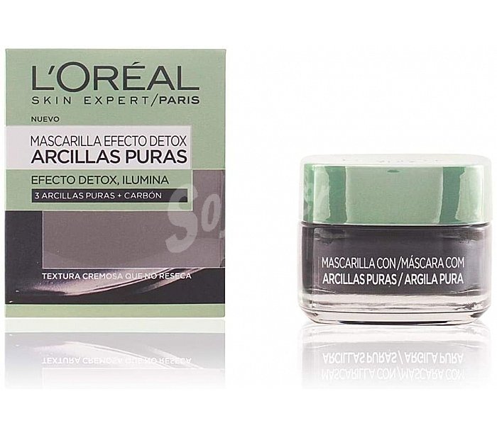 Skin expert mascarilla arcillas puras efecto detox