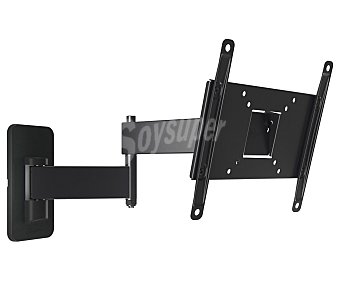 Soporte inclinable rotativo con doble brazo para televisores de 19" a 37"