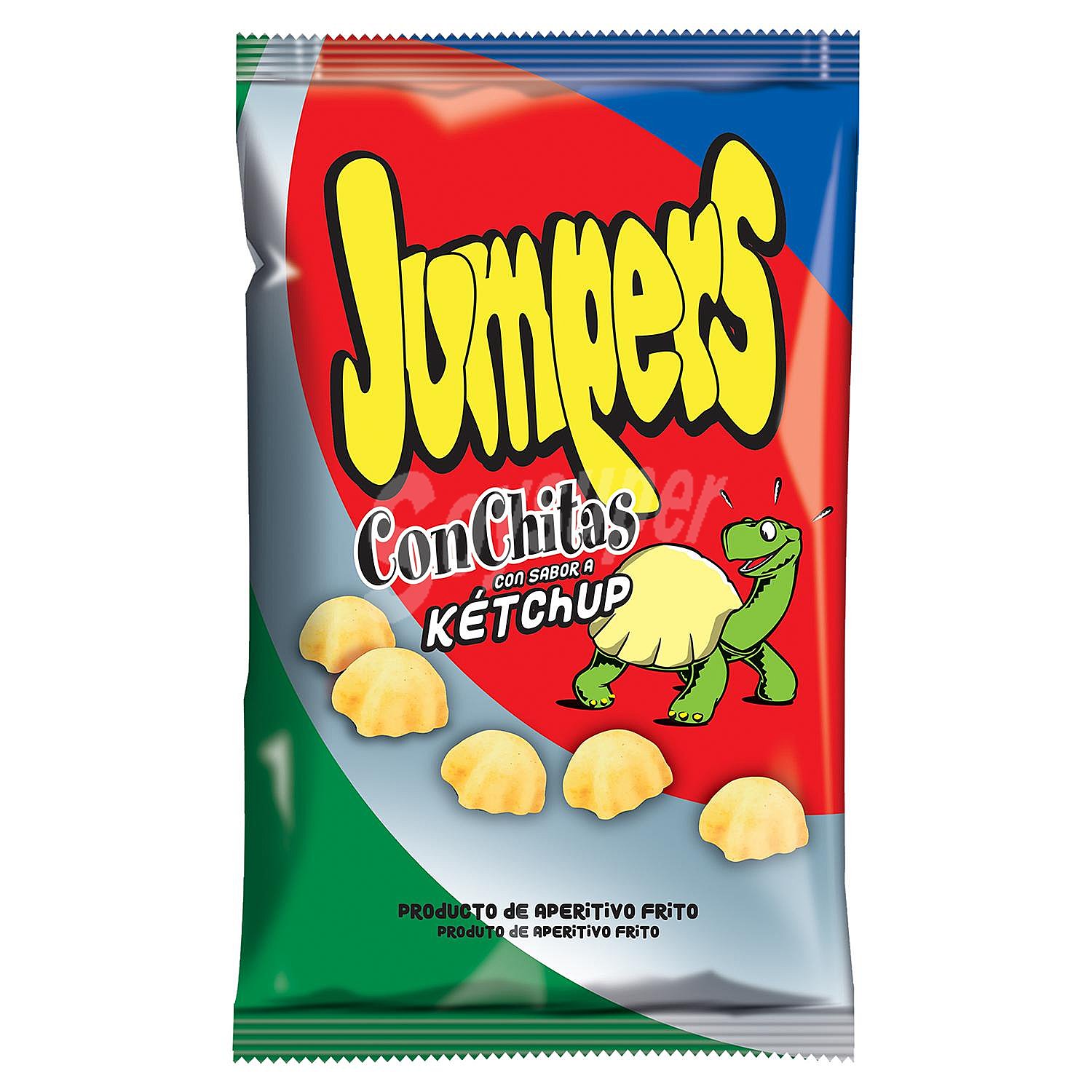 Conchitas de patata sabor kétchup Jumpers Vidal