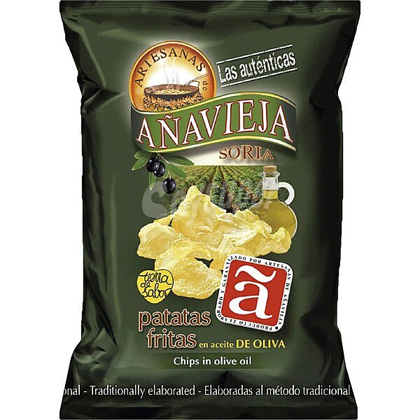 Patatas fritas artesanas en aceite de oliva