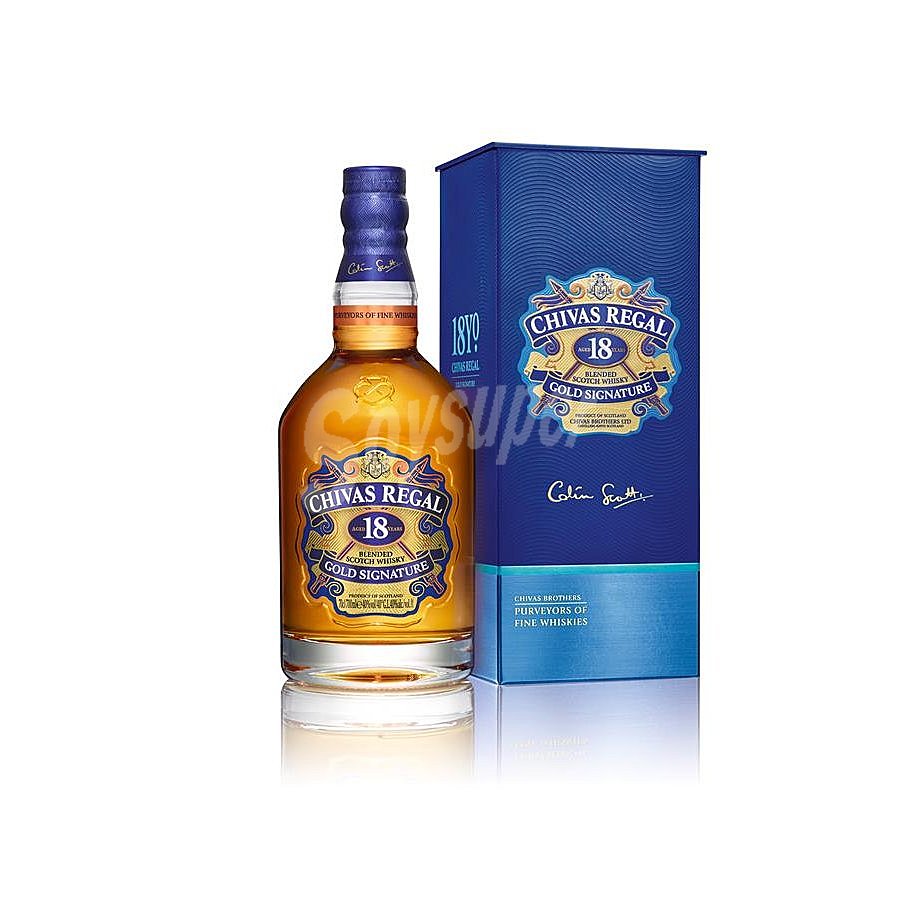 Whisky escocés Blended 18 años