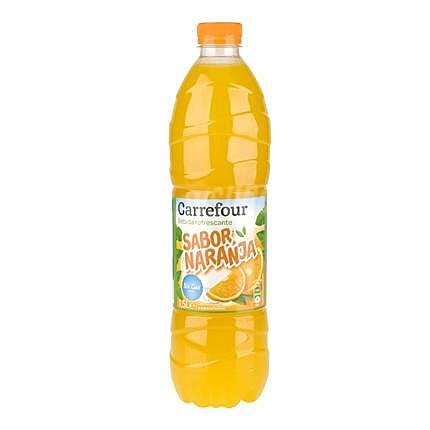 Refresco de naranja Carrefour sin gas