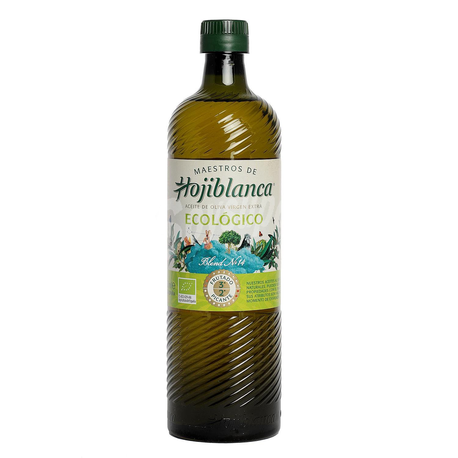 Aceite de oliva virgen extra ecologico Hojiblanca