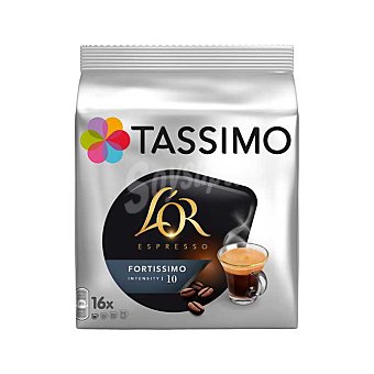 Café espresso en cápsulas,tassimo fortissimo l'or