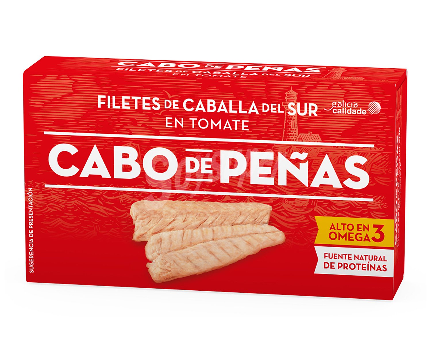 Caballa del sur en tomate en filetes