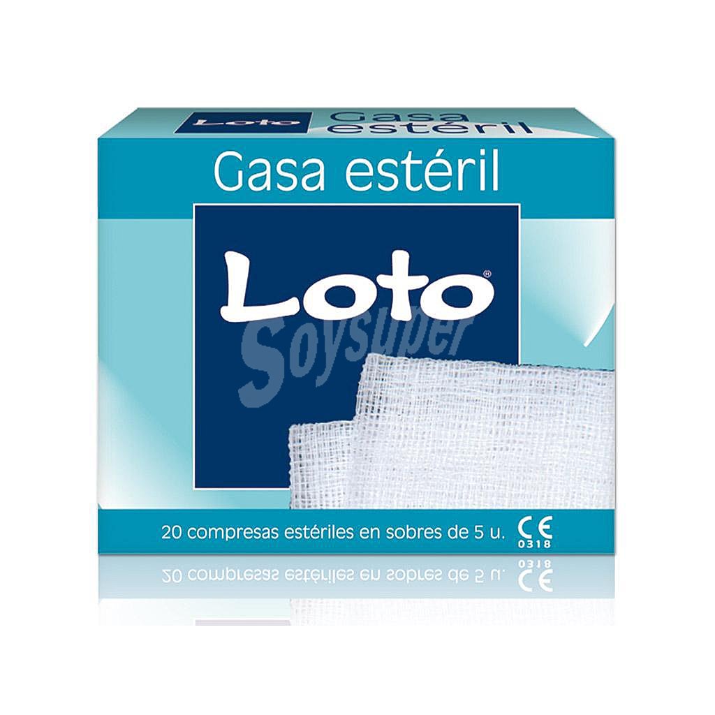 Loto Gasas estériles loto