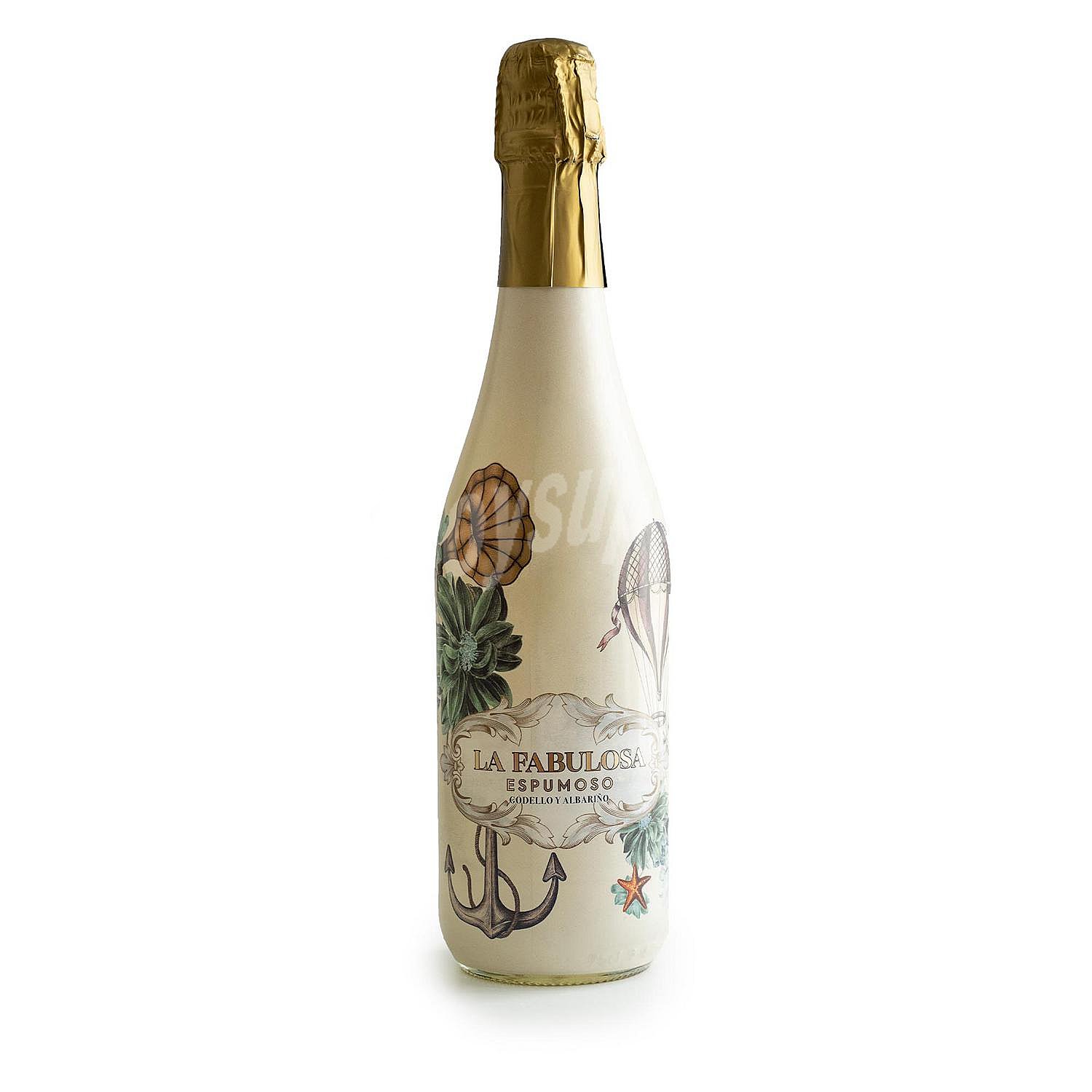 LA fabulosa Vino blanco espumoso elaborado en Galicia LA fabuosa