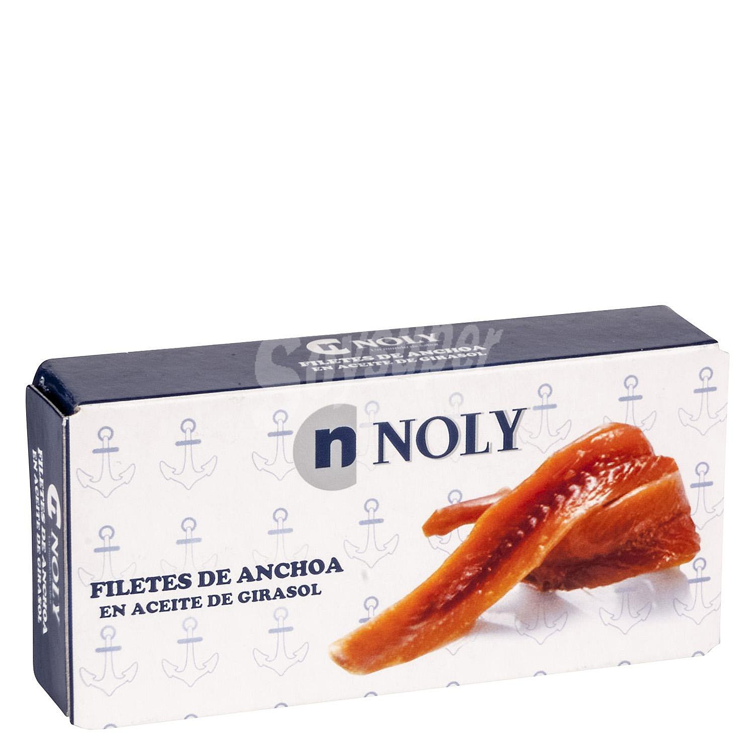 Filetes de anchoas en aceite de girasol