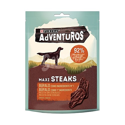 Snacks para perros con búfalo