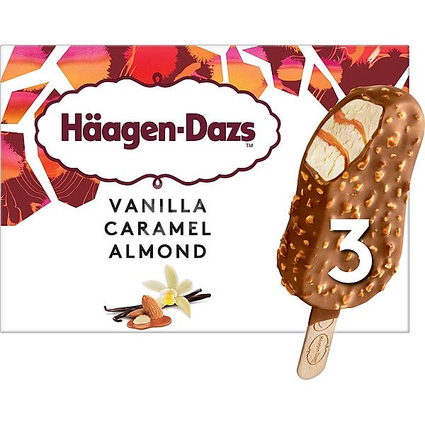 Häagen-Dazs Helado Vanilla Caramel Almond, (congelado)