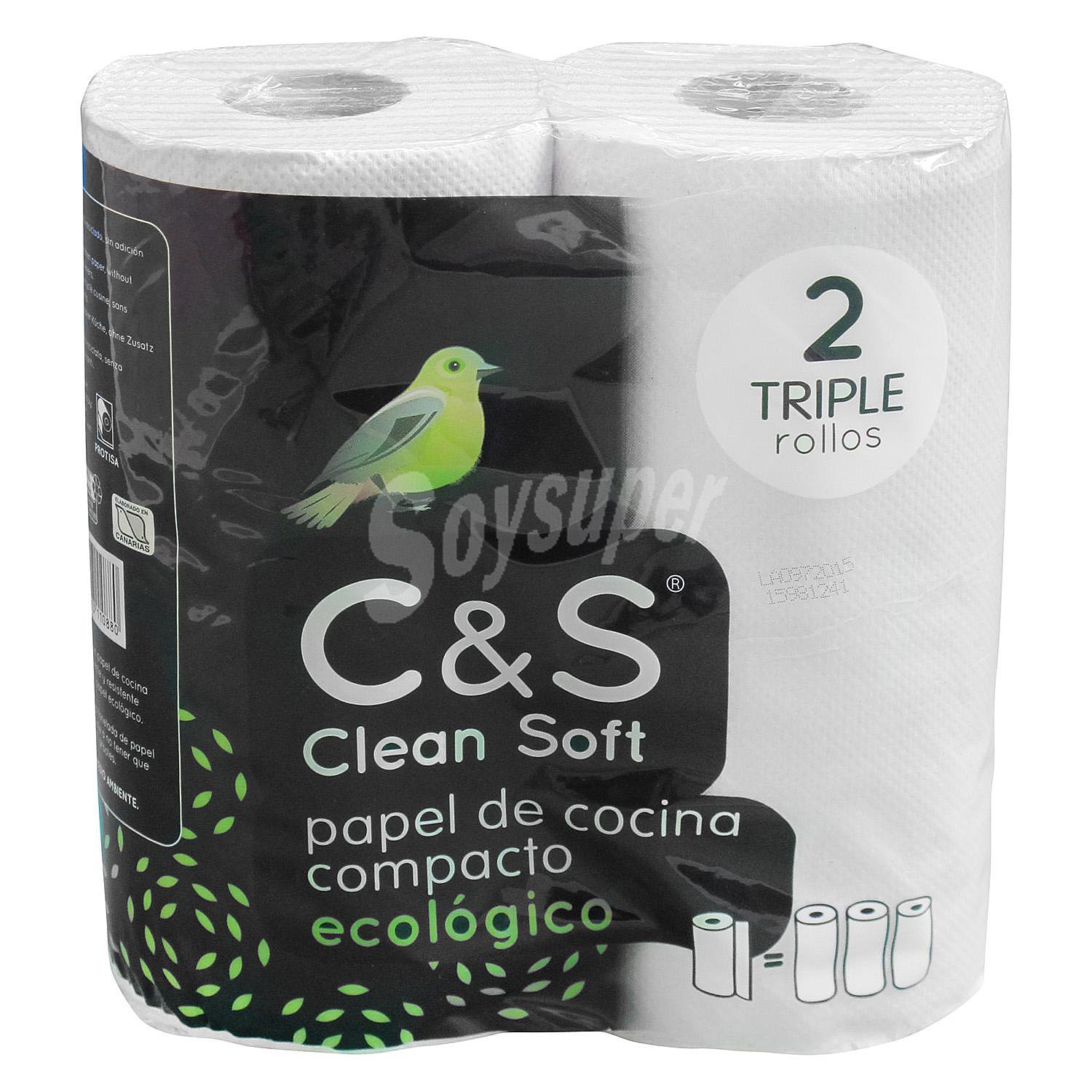 Papel de cocina multiusos ecológico