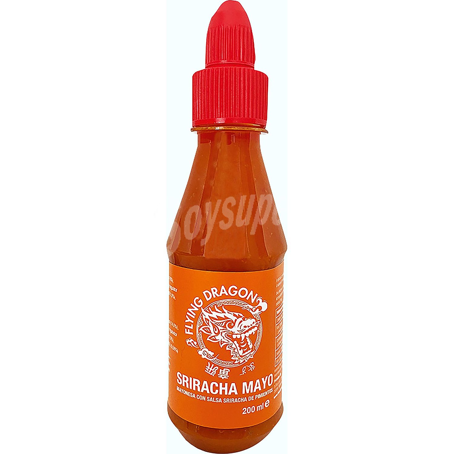 Mayonesa con salsa Sriracha de pimientos Flying Dragon