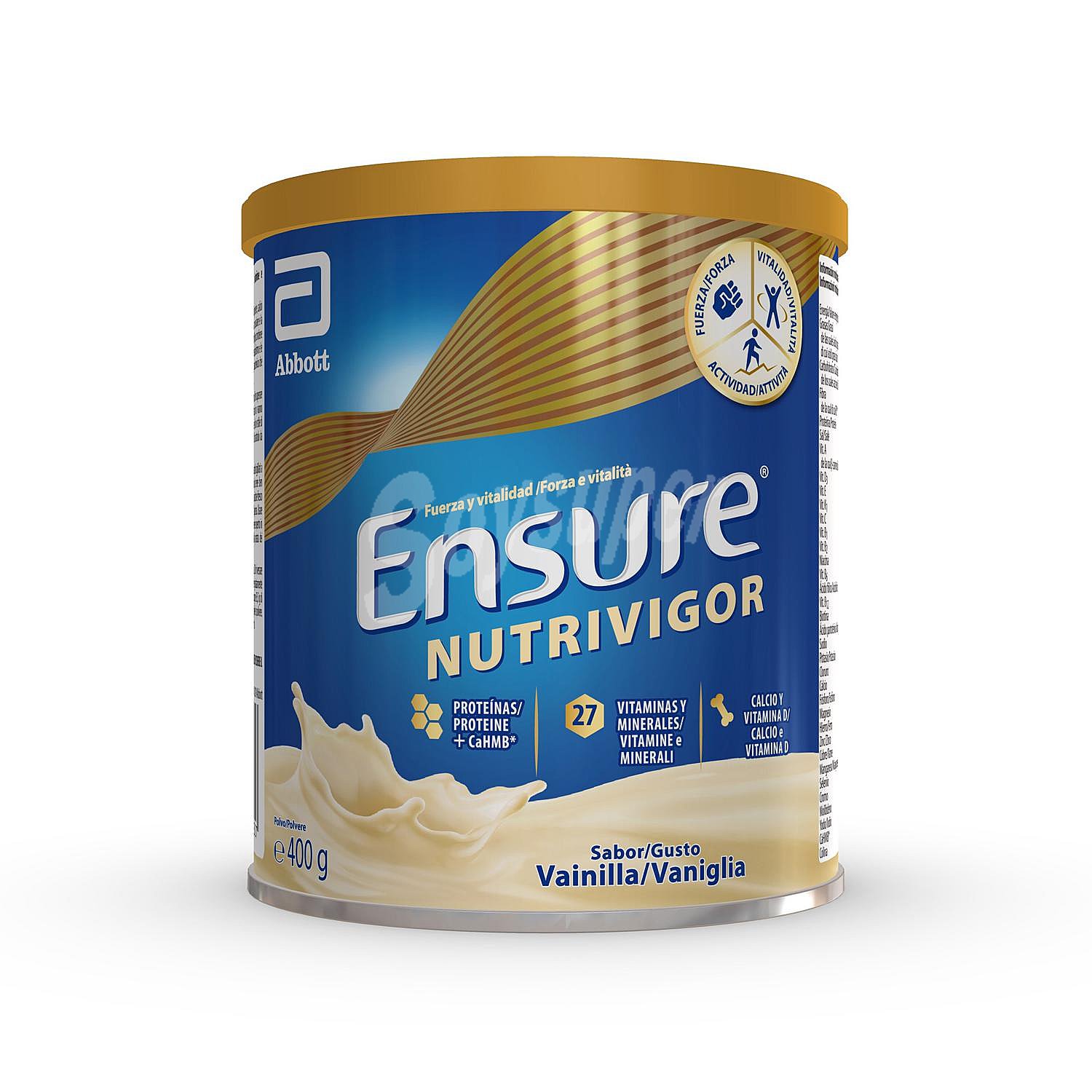 Complemento alimenticio sabor vainilla Ensure nutrivigor