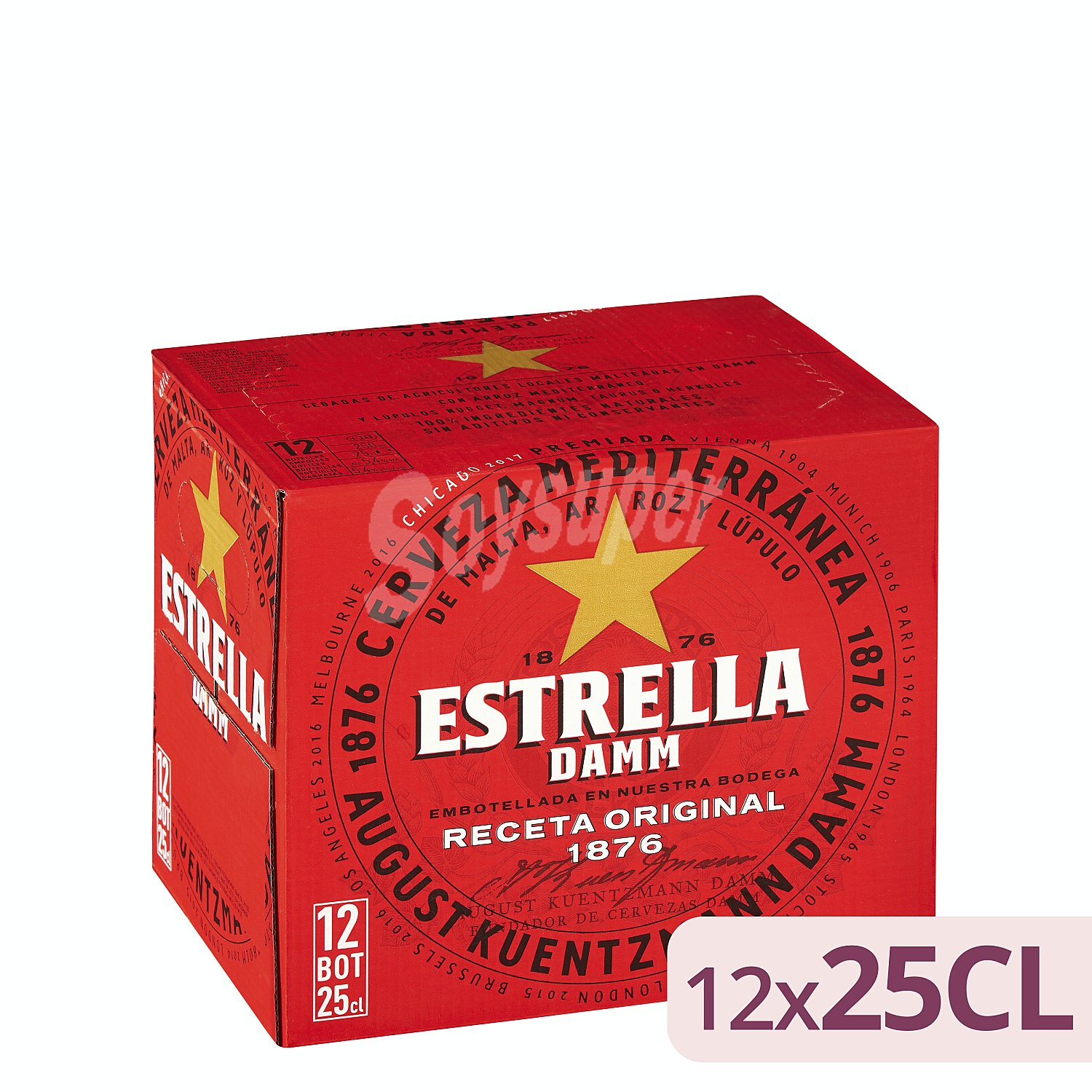 Cerveza Estrella Damm mediterránea