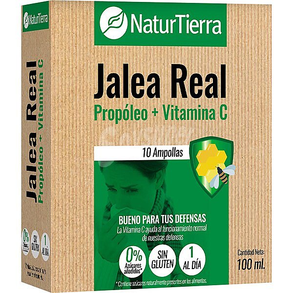 Jalea real con vitamina C y propóleo envase 225 g